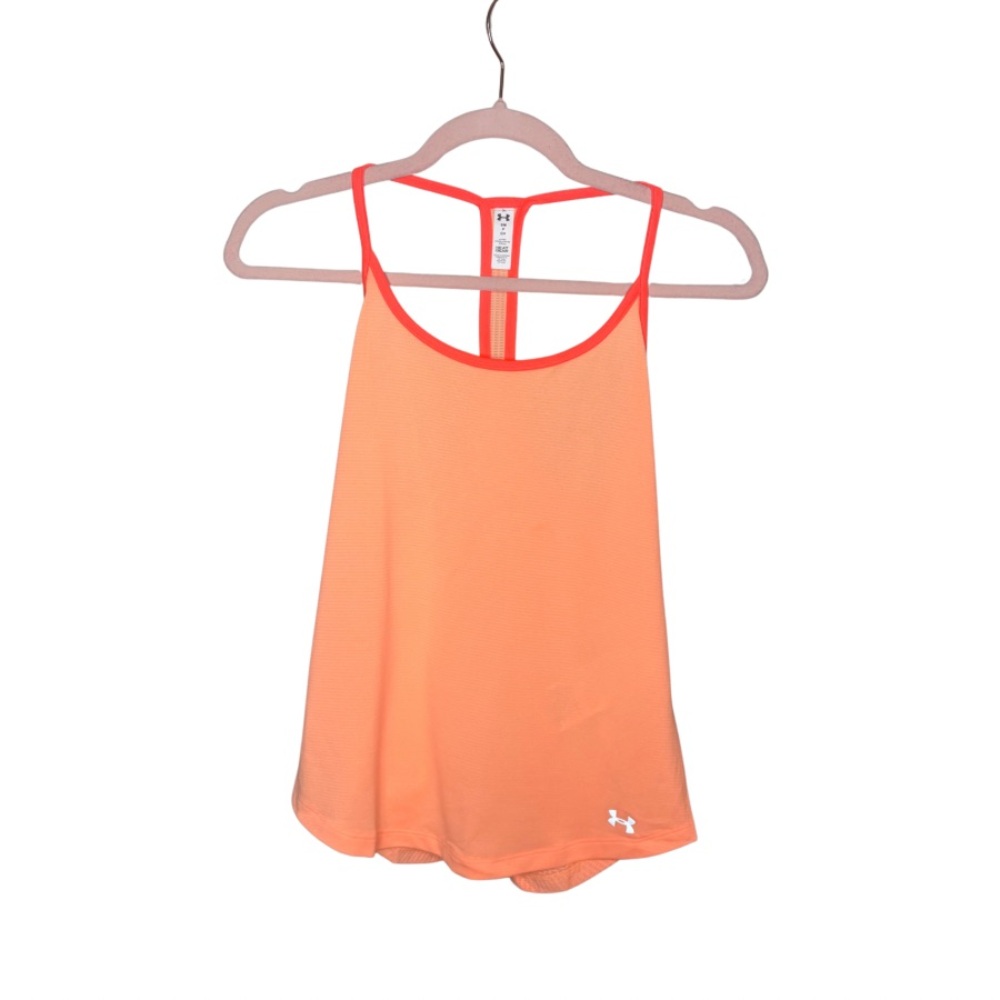 Under Armour Women's Coral Orange Performance Tank Top